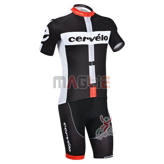 Maglia Cervelo Manica Corta 2019 Nero Bianco