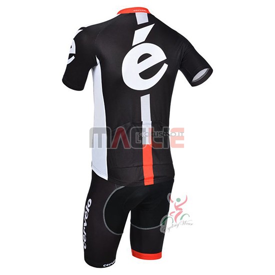 Maglia Cervelo Manica Corta 2019 Nero Bianco