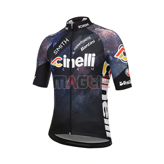 Maglia Cinelli Manica Corta 2018 Nero - Clicca l'immagine per chiudere