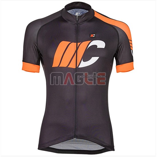 2018 Maglia Cipollini Easy Manica Corta Nero e Arancione