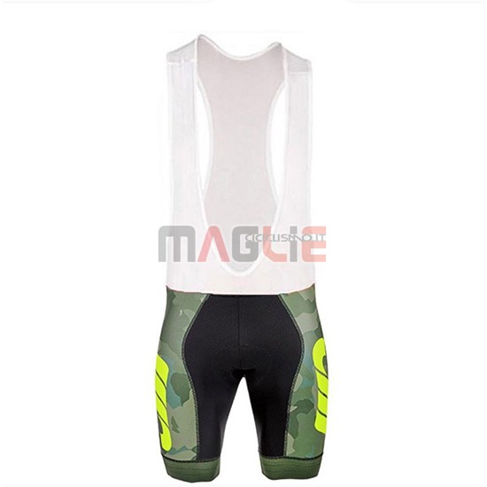 Maglia Cipollini Prestig Camo Manica Corta 2018 Camuffamento Verde