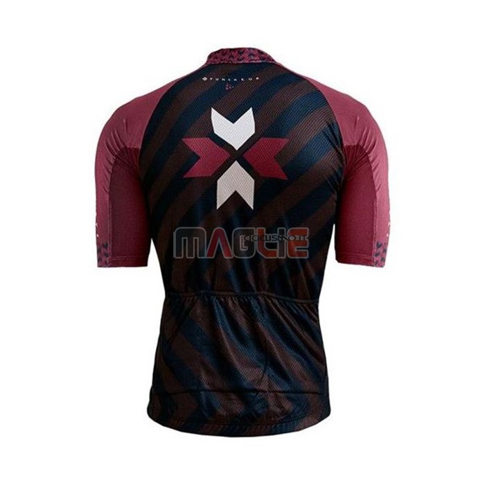 Maglia Craft Manica Corta 2020 Spento Blu Rosso