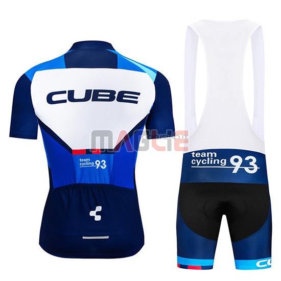 Maglia Cube Manica Corta 2019 Blu Blu Scuro