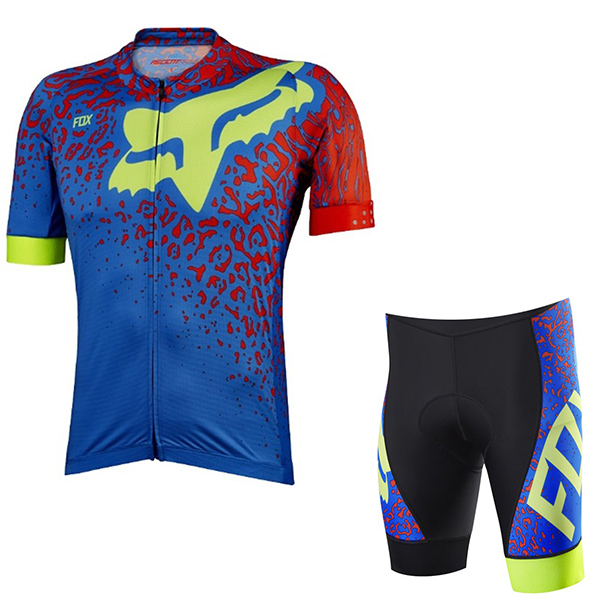 2017 Maglia Fox Ascent Comp blu - Clicca l'immagine per chiudere