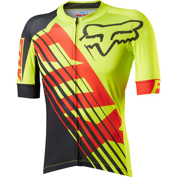 2017 Maglia Fox Le Savant giallo