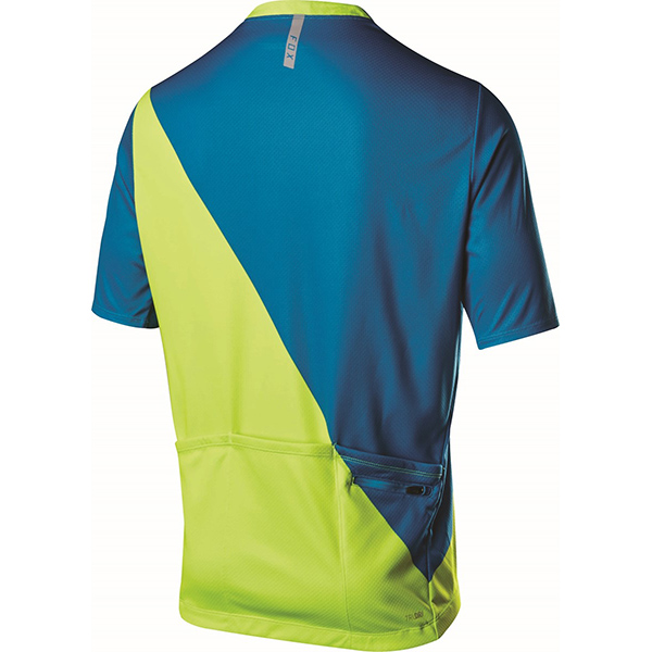 2017 Maglia Fox Livewire blu e verde