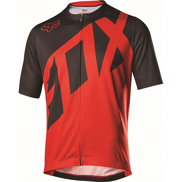 2017 Maglia Fox Livewire nero e rosso - Clicca l'immagine per chiudere