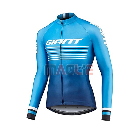 Maglia Giant Race Day Manica Lunga 2019 Blu