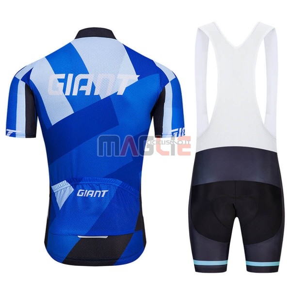 Maglia Giant Manica Corta 2018 Blu - Clicca l'immagine per chiudere