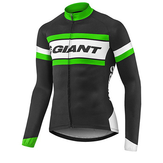 Maglia Giant Manica Lunga 2017 nero