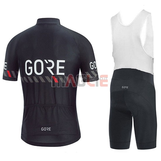 2018 Maglia Gore C3 Manica Corta Nero