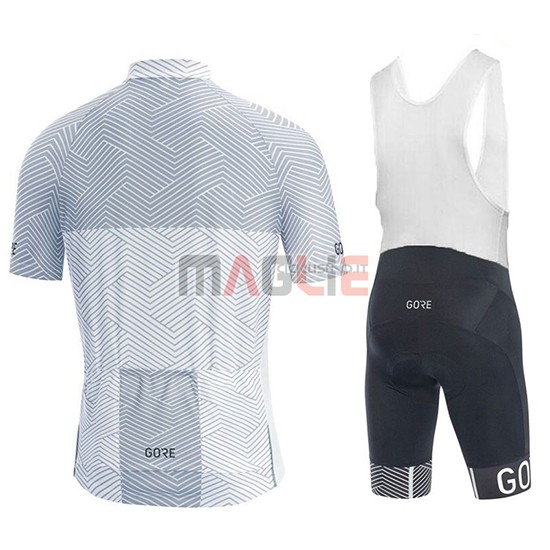 2018 Maglia Gore Manica Corta Bianco