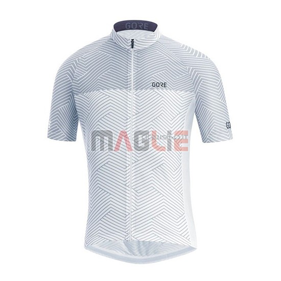 2018 Maglia Gore Manica Corta Bianco