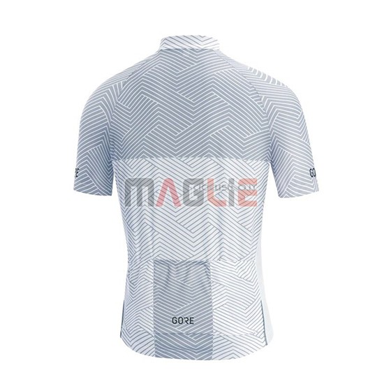 2018 Maglia Gore Manica Corta Bianco