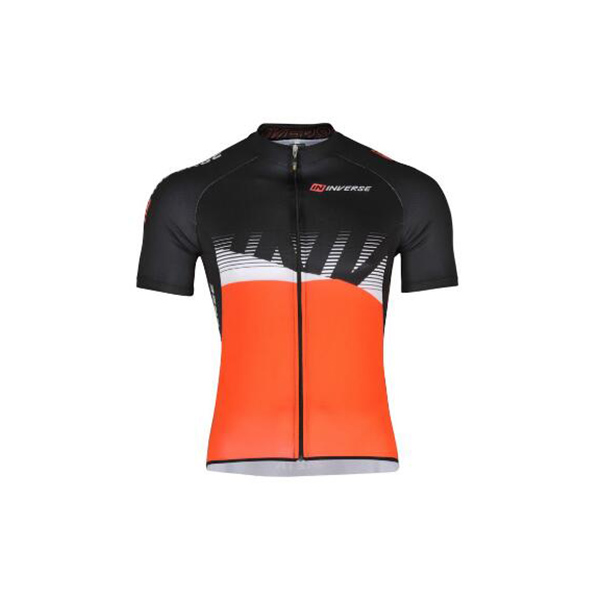 2017 Maglia Inverse nero e arancione