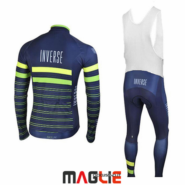 Maglia Inverse Manica Lunga 2017 Blu