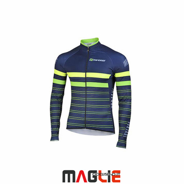 Maglia Inverse Manica Lunga 2017 Blu