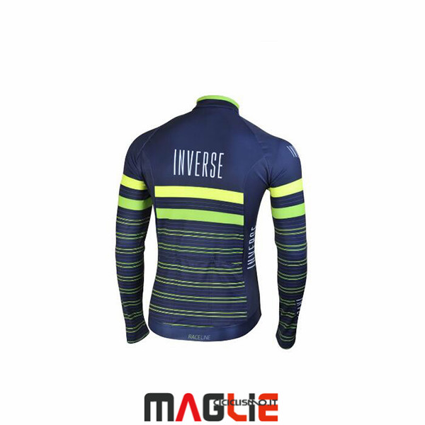 Maglia Inverse Manica Lunga 2017 Blu