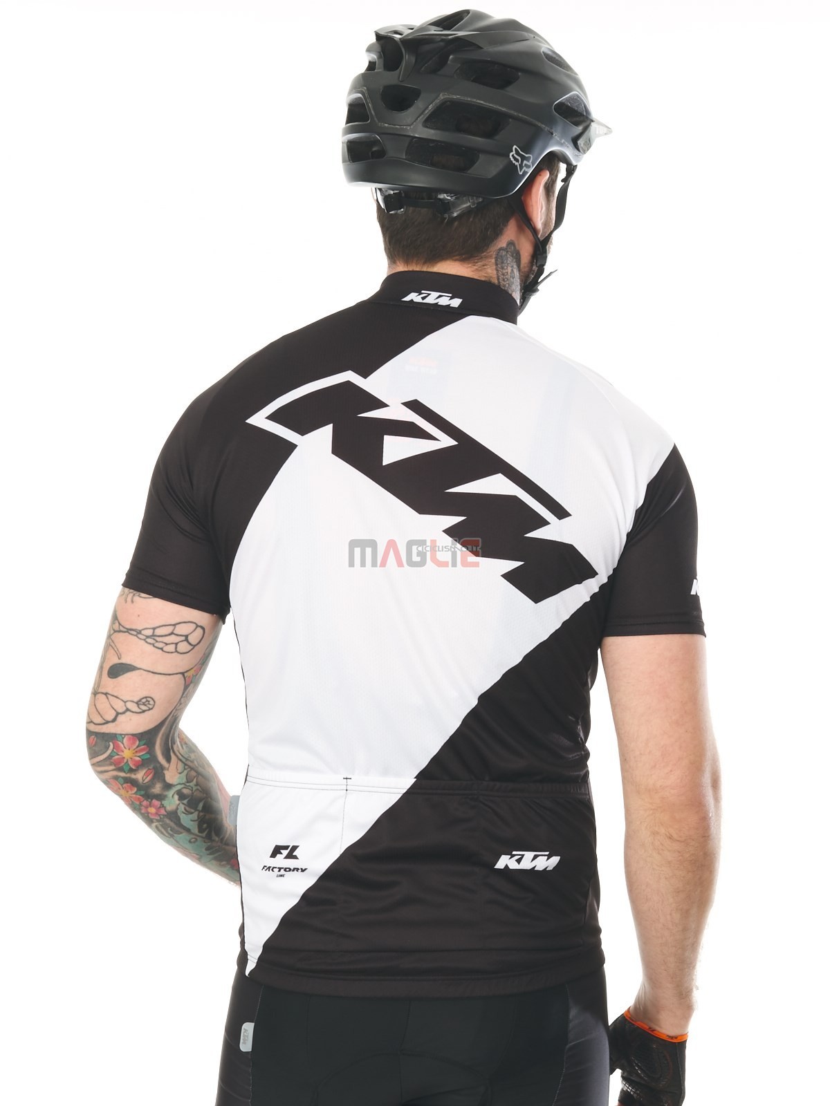 Maglia KTM Manica Corta 2018 Bianco