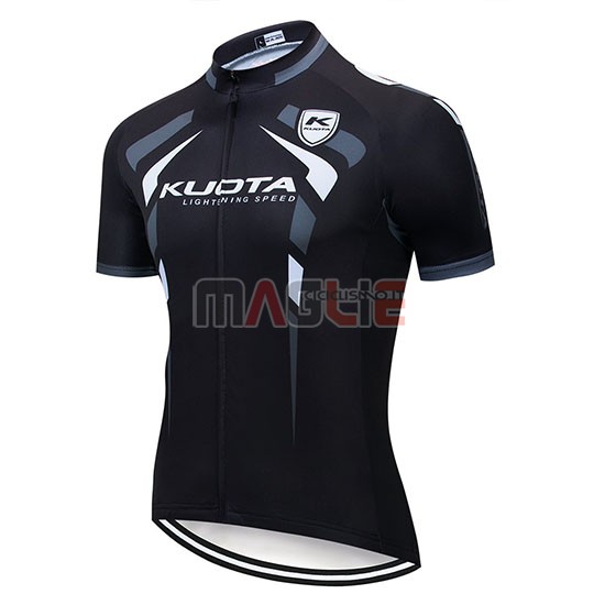 Maglia Kuota Manica Corta 2019 Nero Bianco