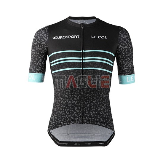 Maglia Eurosport Lecol Manica Corta 2019 Nero Mint