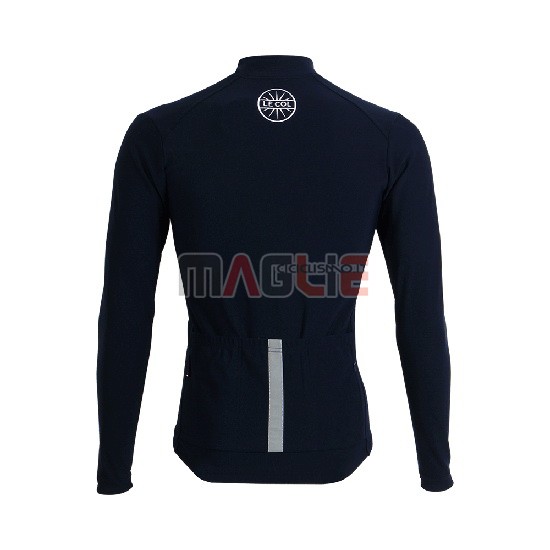 Maglia Lecol Manica Lunga 2019 Blu - Clicca l'immagine per chiudere