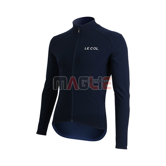 Maglia Lecol Manica Lunga 2019 Blu - Clicca l'immagine per chiudere