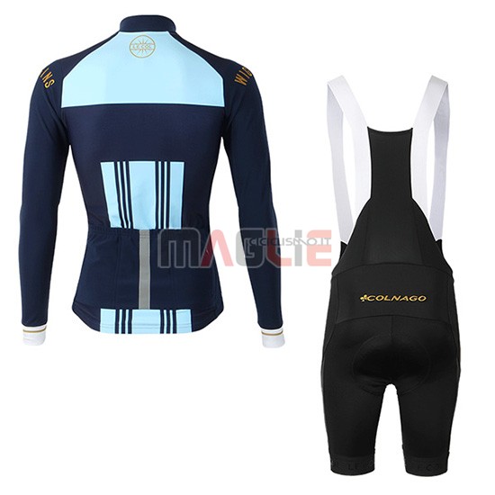 Maglia Lecol Manica Lunga 2019 Celeste Blu