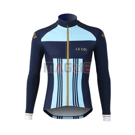 Maglia Lecol Manica Lunga 2019 Celeste Blu - Clicca l'immagine per chiudere