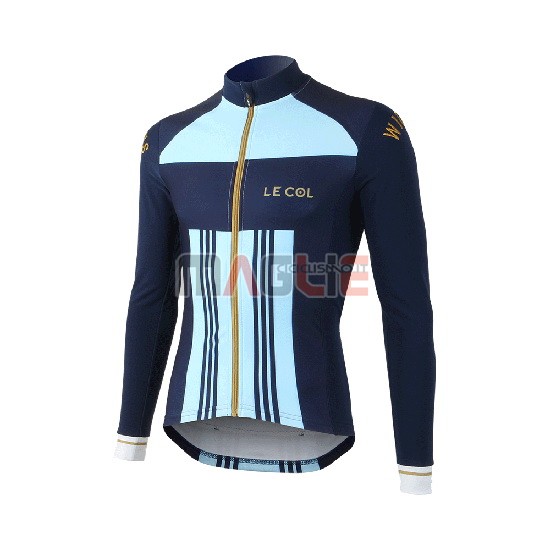 Maglia Lecol Manica Lunga 2019 Celeste Blu