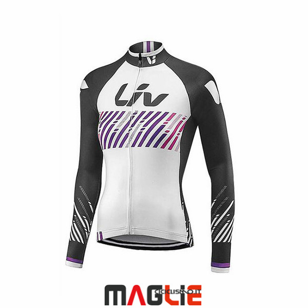 Maglia Liv Manica Lunga 2017 Bianco