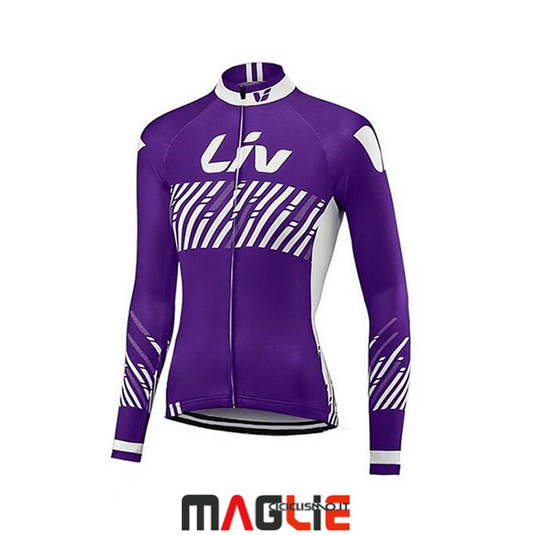 Maglia Liv Manica Lunga 2017 Viola