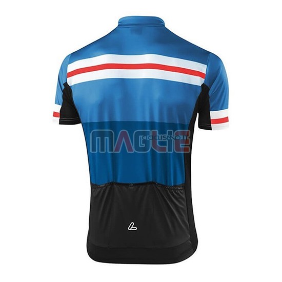 Maglia Loffler Manica Corta 2018 Nero Blu