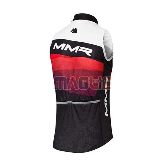 Gilet Antivento MMR 2020 Bianco Nero Rosso