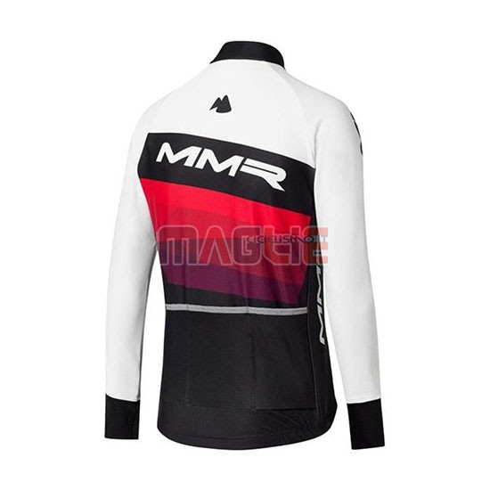 Maglia MMR Manica Lunga 2020 Bianco Nero Rosso - Clicca l'immagine per chiudere