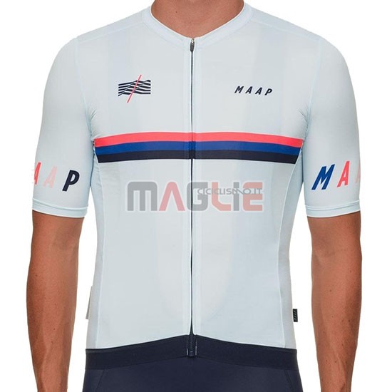 Maglia Maap Nationals Manica Corta 2019 Bianco