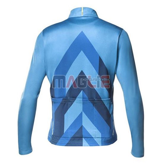 Maglia Mavic Manica Lunga 2020 Blu