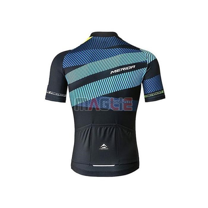 Maglia Merida Manica Corta 2020 Nero Blu