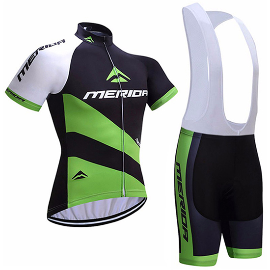 Maglia Merida Manica Corta 2017 nero e verde