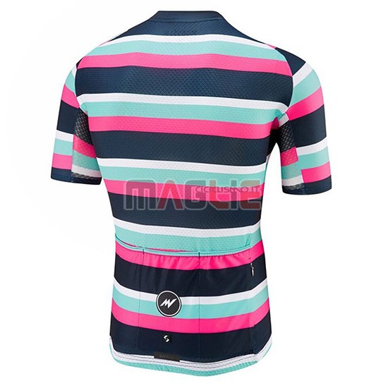 Maglia Morvelo Manica Corta 2019 Verde Rosa Nero