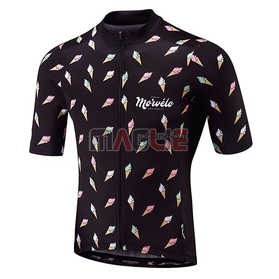 Maglia Morvelo Manica Corta 2018 Nero