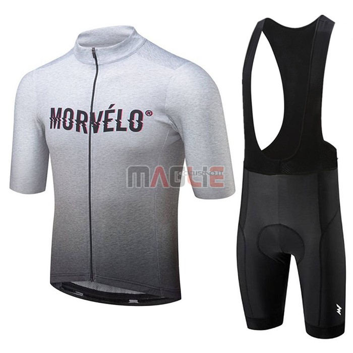 Maglia Morvelo Manica Corta 2020 Grigio