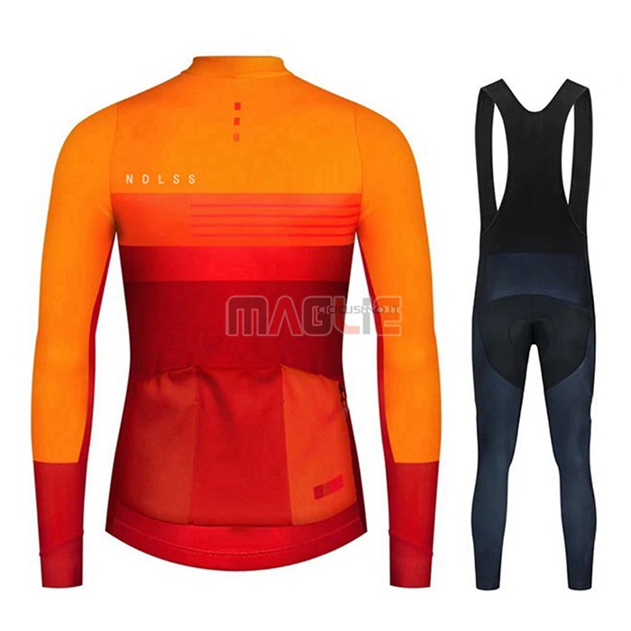 Maglia NDLSS Manica Lunga 2020 Giallo Arancione - Clicca l'immagine per chiudere