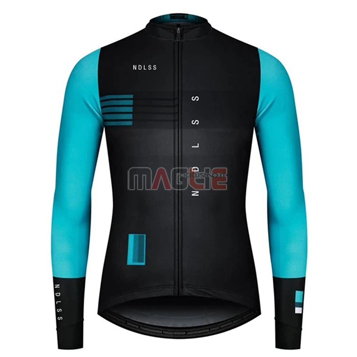 Maglia NDLSS Manica Lunga 2020 Nero Azzurro