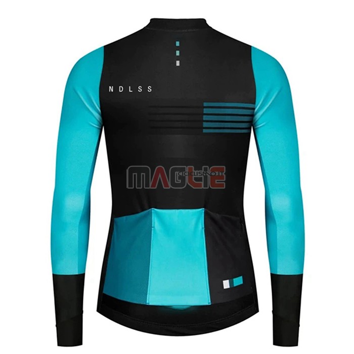 Maglia NDLSS Manica Lunga 2020 Nero Azzurro