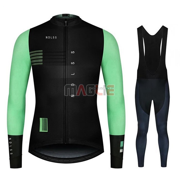 Maglia NDLSS Manica Lunga 2020 Nero Verde - Clicca l'immagine per chiudere