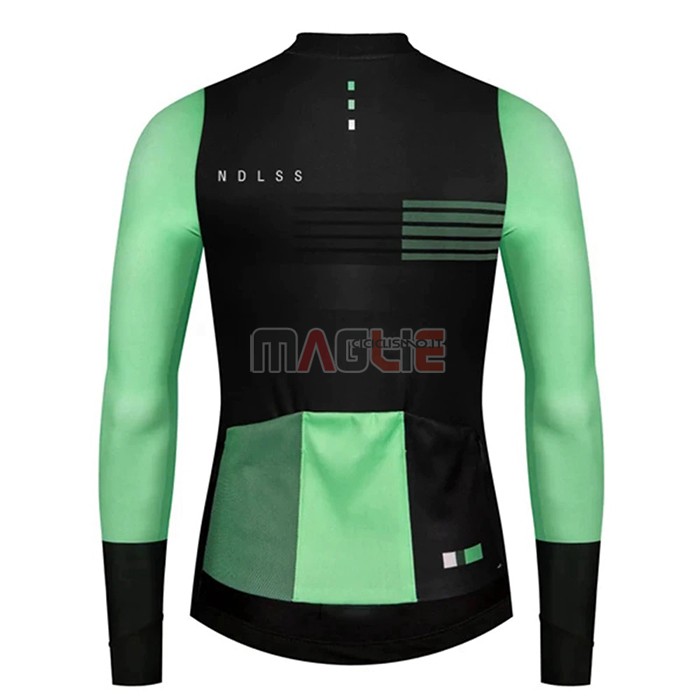 Maglia NDLSS Manica Lunga 2020 Nero Verde - Clicca l'immagine per chiudere