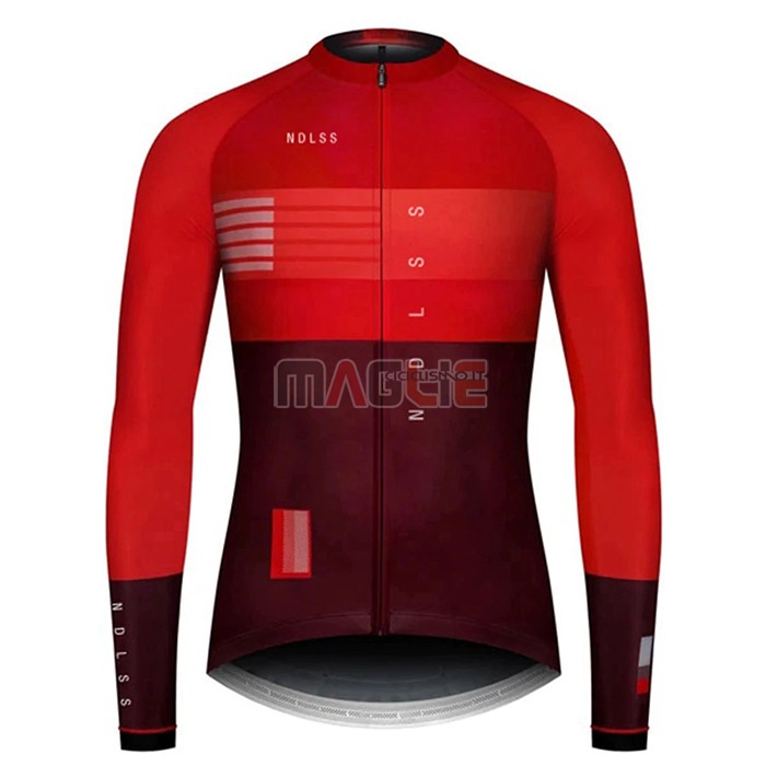 Maglia NDLSS Manica Lunga 2020 Spento Rosso - Clicca l'immagine per chiudere