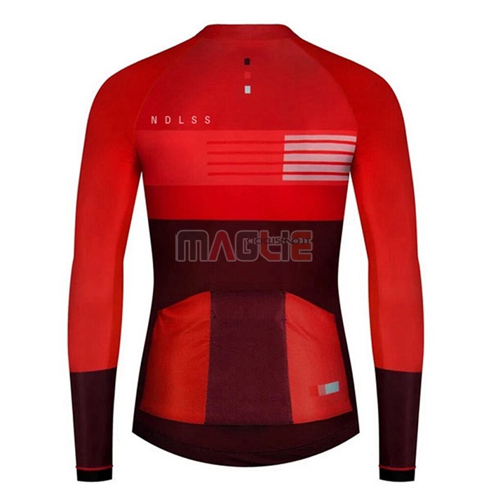 Maglia NDLSS Manica Lunga 2020 Spento Rosso