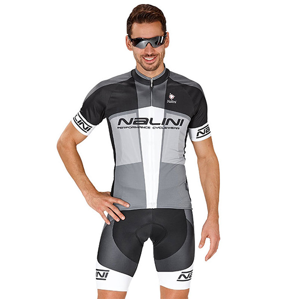 2017 Maglia Nalini Artico grigio e nero - Clicca l'immagine per chiudere